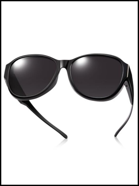 Oversized Fit Over Sunglasses with Polarized UV400 Protection main image 4